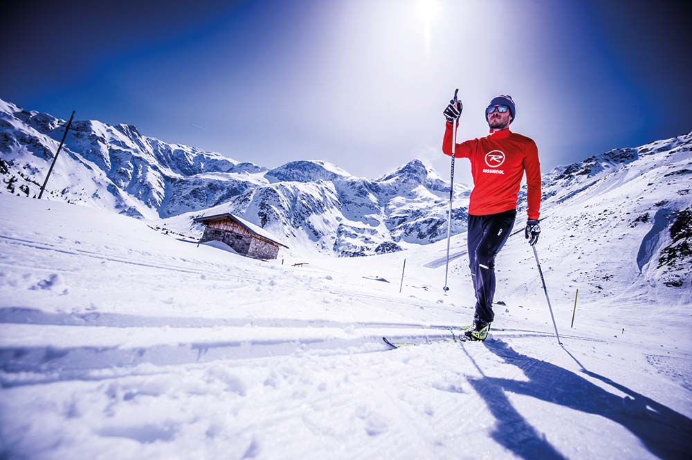 Langlaufen in Sportgastein, Gastein Classics, langläufer in klassischer Spur