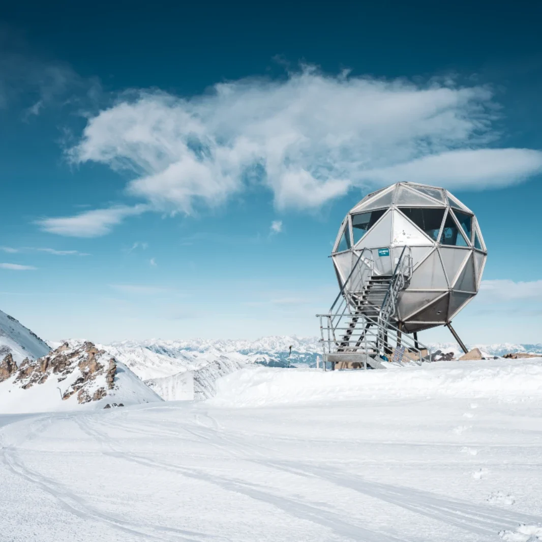 Kuppel in Sportgastein bei der Bergstation