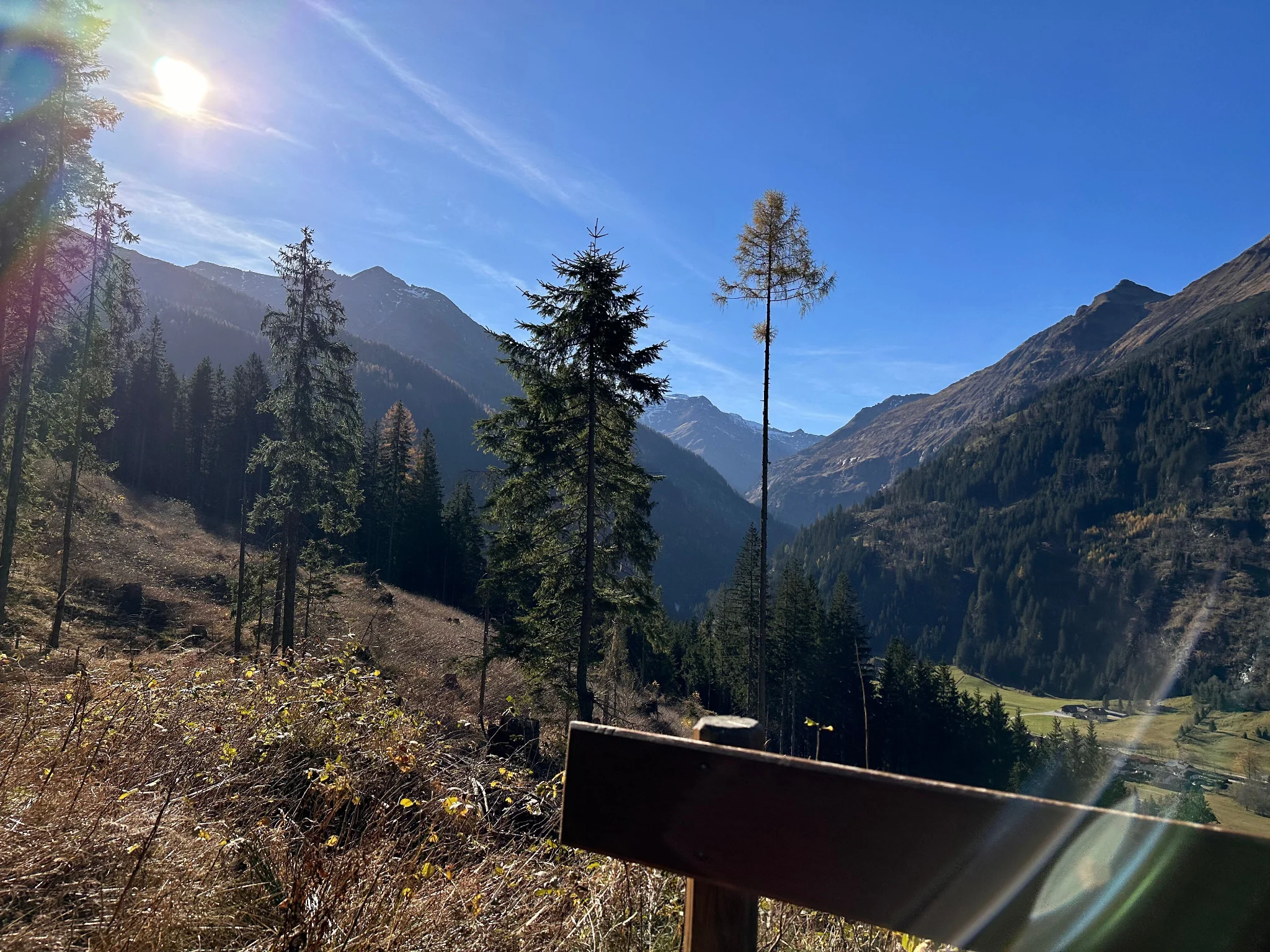 Herbstliche Berglandschaft rund um Böckstein bei Bad Gastein