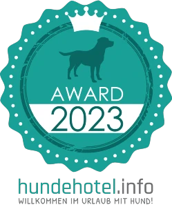 Top 50 Hundehotels Europa 2023 Auszeichnung für GRUBERS in Bad Gastein